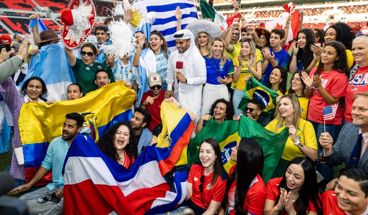 FIFA World Cup™ fever as fans from the Americas visit Ahmad Bin Ali Stadium